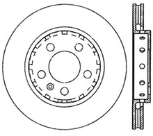 Load image into Gallery viewer, StopTech 03-06 VW Golf GTi (vented rear discs) Drilled Right Rear CRYO Rotor