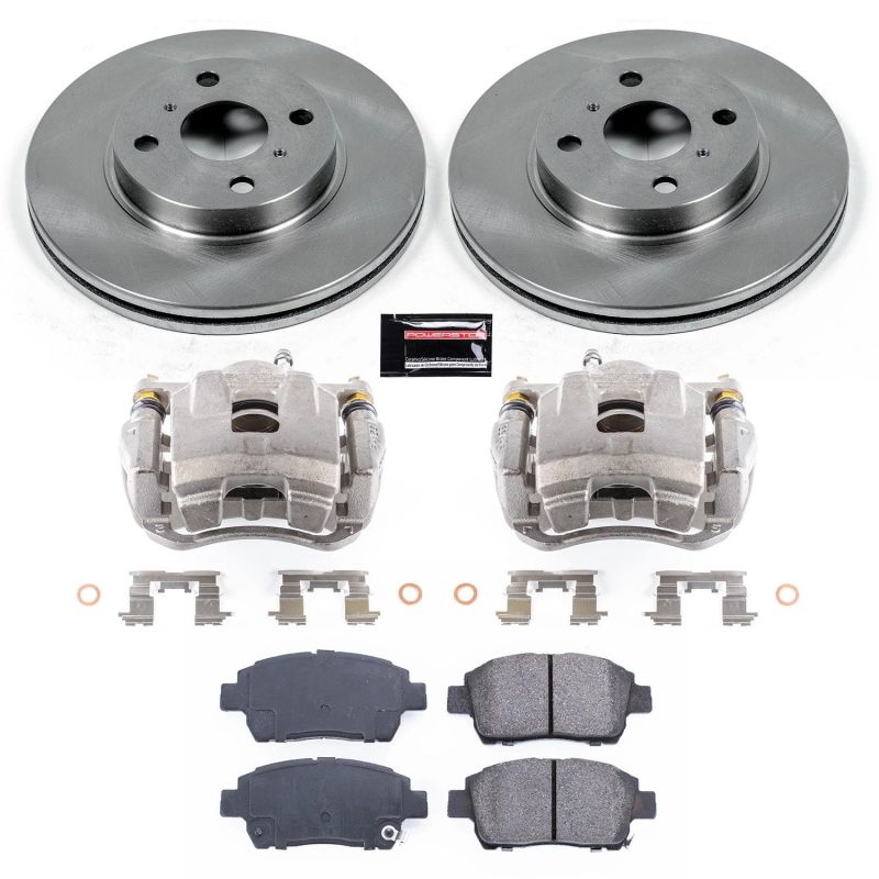 Power Stop 04-06 Scion xA Front Autospecialty Brake Kit w/Calipers