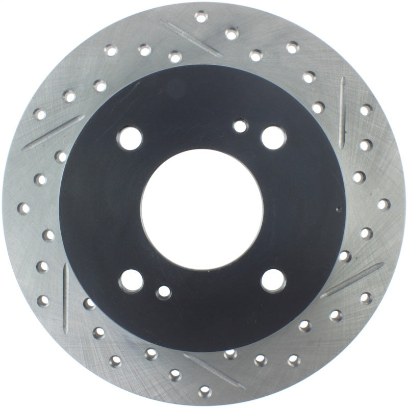 StopTech Power Slot 89-98 Nissan 240SX Slotted & Drilled Right Rear Rotor