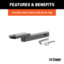 Load image into Gallery viewer, Curt 02-08 Mini Cooper (Excl S) Class 1 Trailer Hitch w/1-1/4in Ball Mount BOXED