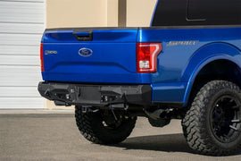 Addictive Desert Designs 15-18 Ford F-150 Stealth Fighter Rear Bumper w/ Backup Sensor Cutout - GTR Auto