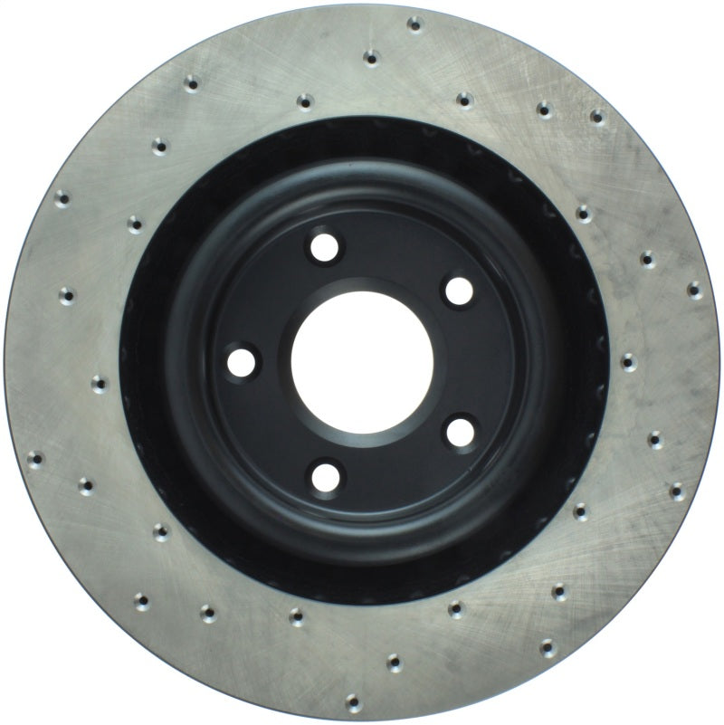 StopTech 06-08 Cadillac XLR-V SC / 05-09 Corvette (Z51) Front Left Drilled Rotor