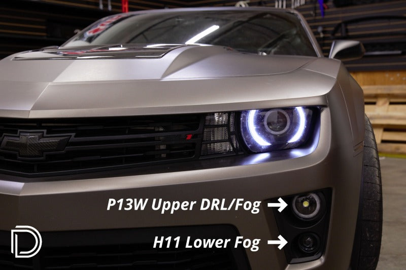 Diode Dynamics 12-15 Chevrolet Camaro DRL Fog Kit ZL1 Stage 1 (P13W HP48/H11 HP48)