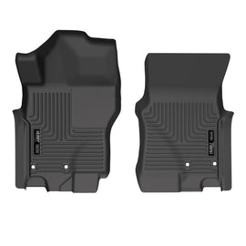 Husky Liners  2022 Nissan Frontier King Cab Ext. Cab/CC  WeatherBeater Black Front Floor Liners - GTR Auto
