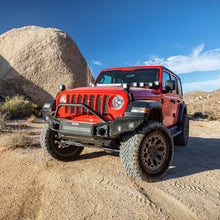 Load image into Gallery viewer, Go Rhino 07-20 Jeep Wrangler JL/JLU/JK/JKU/Gladiator JT Rockline Full Width Bumper w/ Overrider - GTR Auto