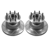 Power Stop 21-22 Ford E-450 Super Duty Front Drilled & Slotted Rotor - Pair