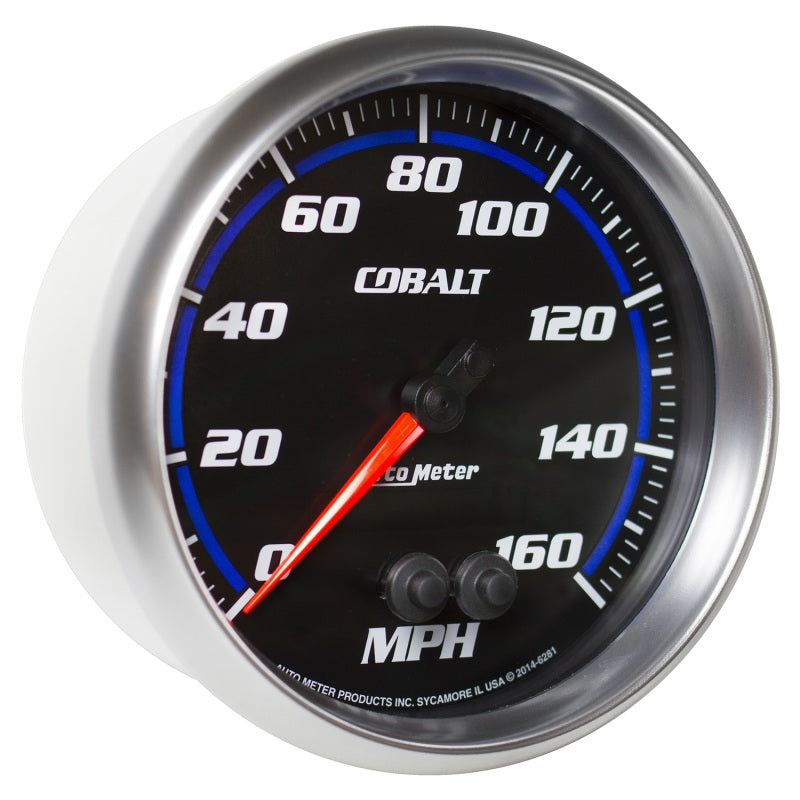 Autometer Cobalt 5in 0-140MPH In-Dash Electronic GPS Programmable Speedometer