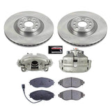 Power Stop 19-21 Volkswagen Jetta Front Autospecialty Kit w/Cals