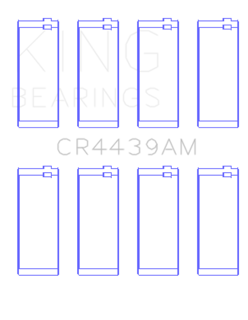 King Engine Bearings BMW M10 (Size STD) Rod Bearing Set