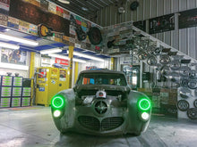 Load image into Gallery viewer, Oracle Pre-Installed Lights 7 IN. Sealed Beam - Amber Halo