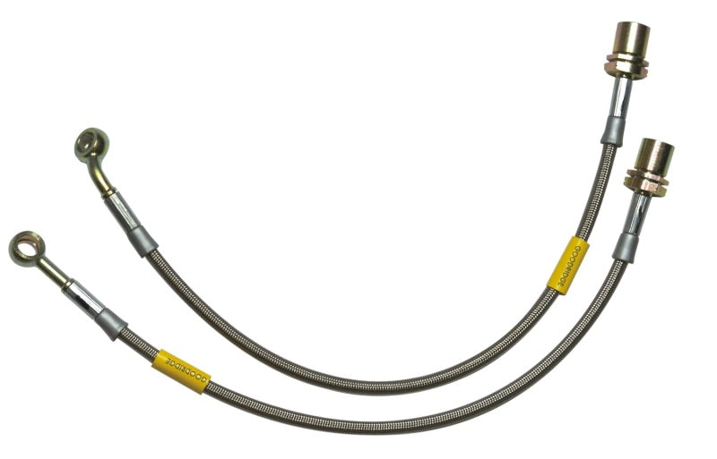 Goodridge 96-98 Ford Mustang (Exc Cobra) Front Only SS Brake Lines