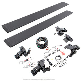 RealTruck 21-24 Ford Bronco 4dr VoltStep Electric Running Board Kit (No Drill) - Tex. Blk - GTR Auto