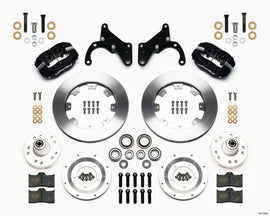 Wilwood Forged Dynalite Front Kit 12.19in 65-68 Chevy Impala -Drum Spindle