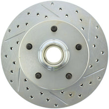 Load image into Gallery viewer, StopTech Select Sport 68-74 Chevrolet Camaro / Chevelle Slotted and Drilled Left Front Rotor