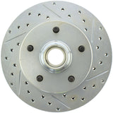 StopTech Select Sport 68-74 Chevrolet Camaro / Chevelle Slotted and Drilled Left Front Rotor