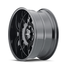 Load image into Gallery viewer, Mayhem 8110 Tripwire 20x10 / 5x139.7 BP / -19mm Offset / 110mm Hub Black w/ Milled Spokes Wheel