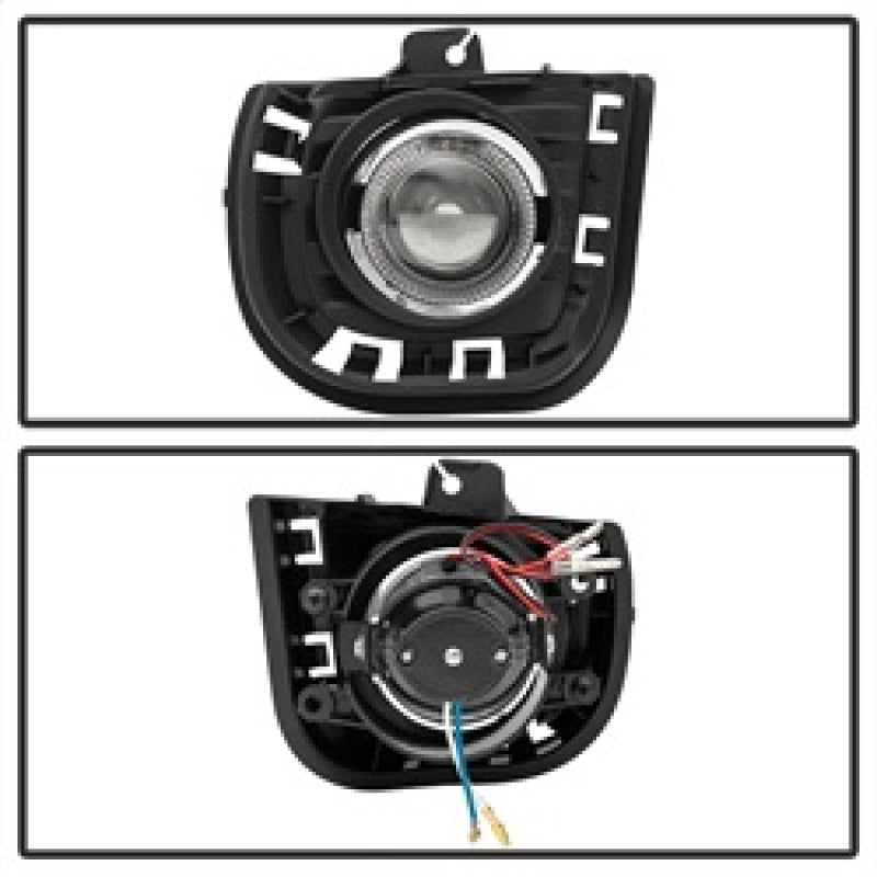 Spyder Scion TC 2014-2016 Halo Projector Fog Lights w/Switch - Clear FL-P-STC2014-HL