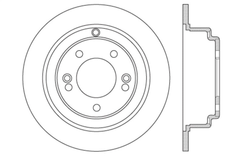 StopTech Drilled Sport Brake Rotor