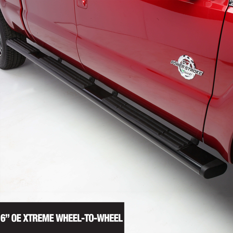 Go Rhino 6in OE Xtreme SideSteps - W2W - Black - 112in - GTR Auto