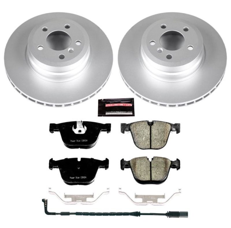 Power Stop 07-15 BMW X5 Rear Z23 Evolution Sport Coated Brake Kit