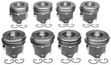 Load image into Gallery viewer, Mahle OE 06-09 6.0L Floating Pin GM Trucks Vin H 1.00MM Reduced Comp Piston Set (Set of 8)
