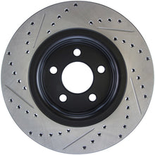 Load image into Gallery viewer, StopTech 15-17 Ford Mustang Sport Slotted &amp; Drilled Left Right Rotor