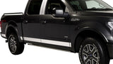 Putco 17-20 Ford SuperDuty Super Cab 8ft Box - 12pcs - 4.25in Wide SS Rocker Panels