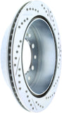 StopTech 10-19 Lexus GX / Toyota 4Runner Select Sport Slotted & Drilled Rear Right Rotor