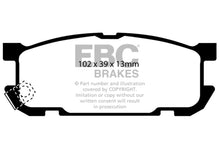 Load image into Gallery viewer, EBC 01-03 Mazda Miata MX5 1.8 (Sports Suspension) Ultimax2 Rear Brake Pads