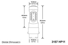 Load image into Gallery viewer, Diode Dynamics 07-13 GMC Sierra 1500 Rear Turn/Tail Light LED 3157 Bulb HP11 LED - Red Set of 4