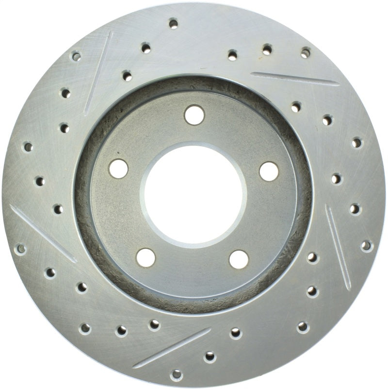 StopTech Select Sport Drilled & Slotted Rotor - Front Right