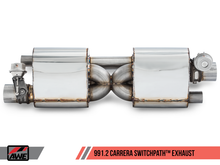 Load image into Gallery viewer, AWE Tuning Porsche 911 (991.2) Carrera / S SwitchPath Exhaust for PSE Cars - Diamond Black Tips