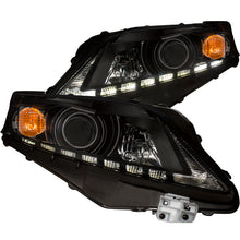 Load image into Gallery viewer, ANZO 2010-2012 Lexus Rx350 Projector Headlights w/ U-Bar Black