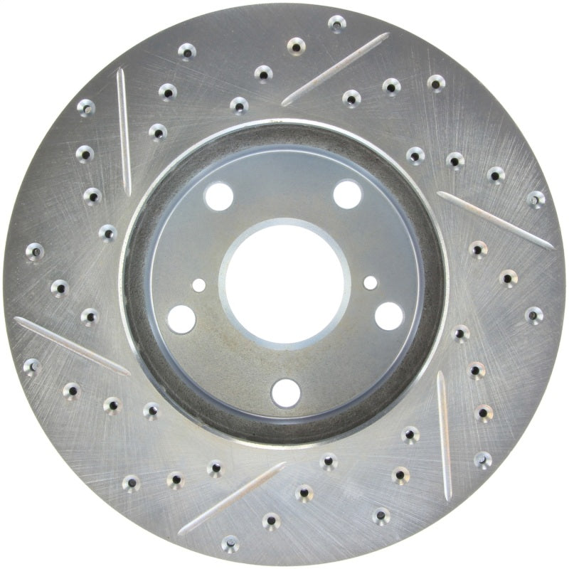 StopTech Select Sport Drilled & Slotted Rotor - Rear Left