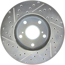 Load image into Gallery viewer, StopTech Select Sport Drilled &amp; Slotted Rotor - Rear Left
