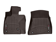 Load image into Gallery viewer, WeatherTech 2018+ Lexus LS (AWD Only) Front FloorLiner - Cocoa