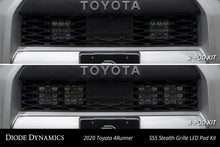 Load image into Gallery viewer, Diode Dynamics 14-23 Toyota 4Runner SS5 Stealth Grille LED 4-Pod Kit - Yellow Pro Combo