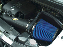 Load image into Gallery viewer, Airaid 04-13 Nissan Titan/Armada 5.6L MXP Intake System w/ Tube (Dry / Blue Media)