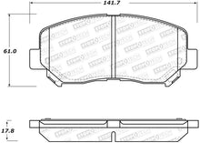 Load image into Gallery viewer, StopTech Performance ST Sport Rear Brake Pads CHR