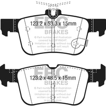 Load image into Gallery viewer, EBC 2013+ Lincoln MKZ 2.0L Hybrid Ultimax2 Rear Brake Pads