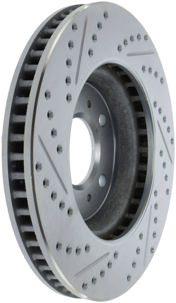 StopTech Select Sport Drilled & Slotted Rotor - Front Right