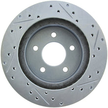 Load image into Gallery viewer, StopTech Select Sport 82-87 Lincoln Continental Sport Slotted &amp; Drilled Right Rear Brake Rotor