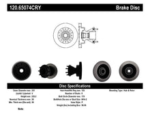 Load image into Gallery viewer, Stoptech 99-02 Ford F-350 Front Premium Cryostop Brake Rotor