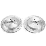 Power Stop 16-19 Lexus RX350 Rear Evolution Drilled & Slotted Rotors - Pair
