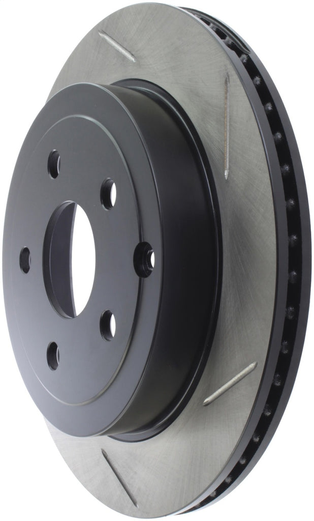 StopTech Power Slot 08-09 Pontiac G8 V6 Rear Left Slotted Rotor