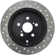 Load image into Gallery viewer, StopTech 03-08 Pontiac Vibe / 05-09 Scion tC / 03-06 Toyota Matrix Rear Right Drilled Rotor