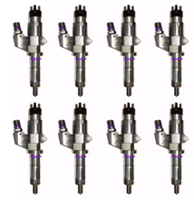 Load image into Gallery viewer, Exergy 01-04 Chevrolet Duramax 6.6L LB7 Reman SAC 100% Over Injector - Set of 8