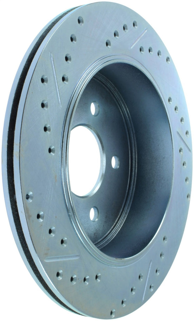 StopTech Select Sport Drilled & Slotted Rotor - Rear Right