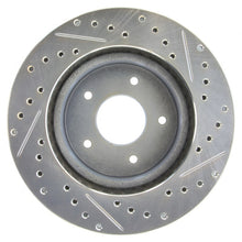 Load image into Gallery viewer, StopTech Select Sport 63-82 Chevrolet Corvette Slotted and Drilled Right Front Rotor