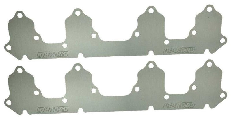 Moroso Ford FE Exhaust Block Off Storage Plate - Pair